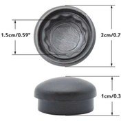 Resim Enva Skoda Fabia Silecek Kolu Vida Kapağı 2 Adet 2000-2018 Uyumlu 