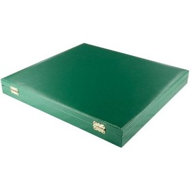 Resim Yeşil Renk Koleksiyonluk 11'li Deri Tesbih Kutusu 