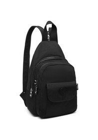 Resim Hüvendo Smart Su Geçirmez Çok Cepli Küçük Boy Günlük Kadın Sırt Çantası Siyah Siyah 