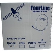 Resim FourLine 60 Cm Çanak Anten 