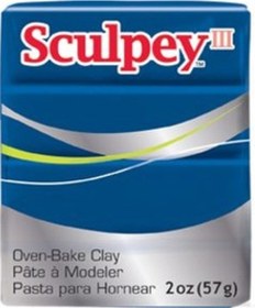 Resim Sculpey Iii Polimer Kil 1008 Blue Pearl (Mavi Inci) 