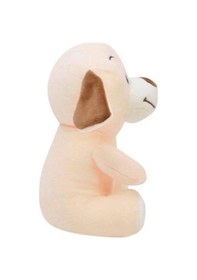 Resim Sevimli Köpek Peluş Uyku Arkadaşı 20 Cm Beyaz 