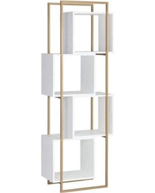 Resim Debora Beyaz Kitaplık&duvar Rafı 