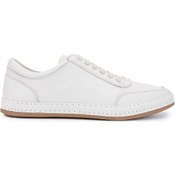 Resim Tamer Tanca Erkek Hakiki Deri Bej Sneakers & Spor Ayakkabı 128 265530 Erk Ayk Y25 Bej Dr Bej 