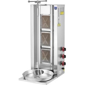 Resim Remta Tüplü Döner Makinası Ocağı 3 Radyanlı Ce Belgeli Lokanta 