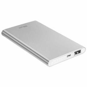 Resim Trust 22821 Ula 4000mAh Metal Taşınabilir Şarj Cihazı Powerbank Gümüş 