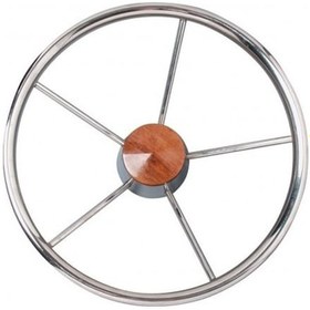 Resim Paslanmaz Tekne Dümen Simidi. 40Cm. Tipo4 