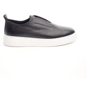 Resim Derinet Hakiki Deri Lastik Bağcıklı Erkek Sneaker 
