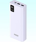 Resim Phixi FORCE Hızlı Şarjlı Powerbank 20.000mAh LCD Ekran Fast 22.5W Destekli Taşınabilir Şarj Cihazı 