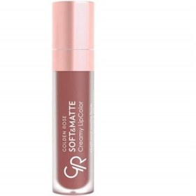 Resim Golden Rose Soft&Matte Creamy Lipcolor-Likit Mat Ruj No:113 
