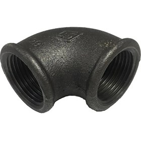 Resim Alcera 3/4" Dirsek Siyah 