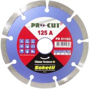 Resim Pro-cut Pr51103 125a Daire Testere 125mm - Beton, Tuğla, Seramik 