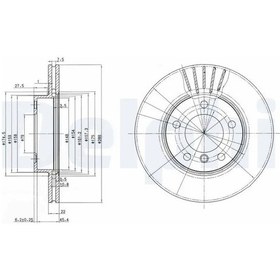 Resim Bmw 320d E46 Fren Diski On 1998-2005 Delphı Bg2623c 2adettir 