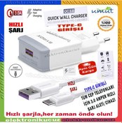 Resim Lg V30 Uyumlu Type-C Girişli Hızlı Şarj Cihazı 