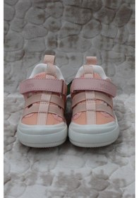 Resim Vicco 346.p24y.145 Momo Pudra Keten Işıklı Kız Çocuk Ayakkabı Pudra 