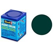 Resim Revell Aqua Color Maket Boyası Black Green Mat 36140 