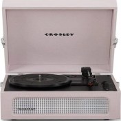 Resim Crosley Voyager-2 Way Bluetooth Pikap 10 Watt Pembe Renkli Taşınabilir Müzik Sistemi 