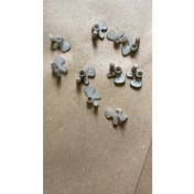 Resim Emin Tofaş Murat 131 Murat 124 Doğan Kartal Şahin Renault Oto Klips 10 Adet 