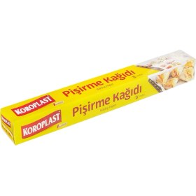 Resim Braventa Collection Koroplast Pişirme Kağıdı 8 Mt, Helal Sertifikalı ve Bpa Içermez 37CM x 8mt, Fırında Tavuk, Et, Tatlı 