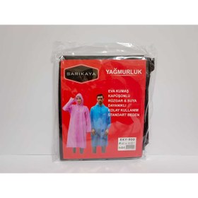 Resim Genel Markalar Yağmurluk Siyah Renk (Standart Beden) 