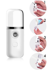 Resim Carla Secret Taşınabilir Mini Usb Hava Nemlendirici Buhar Makinası 