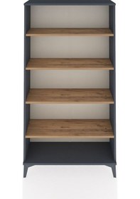 Resim Arges Dolap 4 Raflı 88x30x163 Antrasit-çam Antrasit 