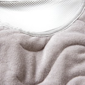 Resim Babyjem Elegant Bebek Banyo Küvet Filesi Gri Renkli Güvenli ve Konforlu Kullanım İçin 