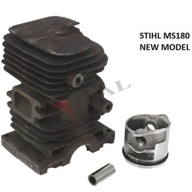 Resim Motorlu Testere Silindir Piston Stıhl Ms180/ms180c/38 Mm 2mıx Yeni Model İtal 