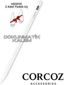 Resim Corcoz Galaxy Tab S6 Lite P610 Uyumlu Tablet Telefon İpad Yazı Çizim Kalemi - CZ74 