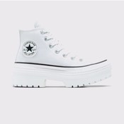Resim Converse Converse Chuck Taylor All Star Lugged Heel Kadın Beyaz Platform Sneaker 