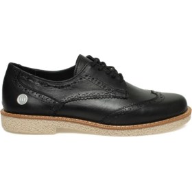 Resim Mammamia D24YA-710 Kadın Deri Oxford Ayakkabı 