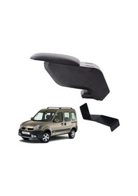 Resim Renault Kangoo 2008 Delmesiz Çelik Ayaklı Siyah Kolçak Kol Dayama 