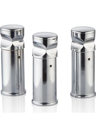 Resim Toprak Havlupan Krom Renk 3 'lü Havlupan Montaj Seti 