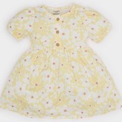 Resim DeFacto Kız Bebek Çiçekli Kısa Kollu Yazlık Elbise C4491A525SMYL252 