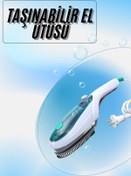 Resim teknodayım Profesyonel Buharlı 1500 W El Seyahat Ütüsü Pratik Ütü Kolay Taşıma 