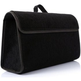 Resim Oto Bagaj Çantası Su Geçirmez İç Yüzeyli Araç Bagaj Organizer Düzenleyici 