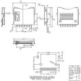 Resim Micro Sd Kart Soketi Micro Sd Kart Soketi Hafıza Kartı Microsd 