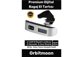Resim Özel Seri Dijital LCD Ekran Bavul Ağırlık Çok Amaçlı Taşınabilir Bagaj El Tartısı Max 50 kg 