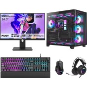 Resim Dragos DRx7819 Ryzen 7 5700X 32GB 1TB NVMe 12GB RTX5070 27 İnç 200Hz 1ms Oyuncu Hazır Sistem 