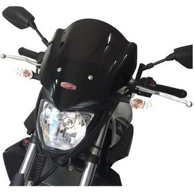Resim Gp Kompozit Yamaha Mt-25 2015-2019 Uyumlu Kısa Ön Cam Siyah 