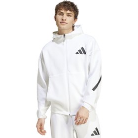 Resim adidas Z.N.E. Erkek Beyaz Günlük Stil Eşofman Üstü JF2443 