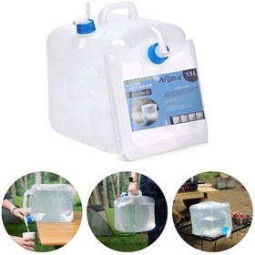 Resim Katlanabilir Musluklu Su Bidonu - 15 Litre - Su Sebili - Argeus 