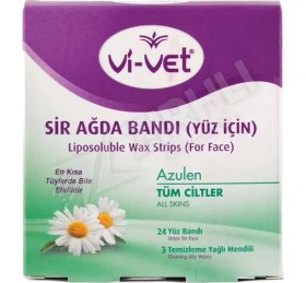 Resim 4 Adet Vi-Vet Sir Ağda Bandı Yüz Için Azulen 