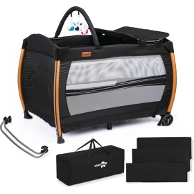 Resim Alkasaz Comfymax Power Park Yatak Oyun Parkı 70X110 - Cosmos Black 