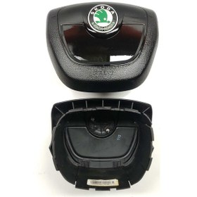 Resim Skoda Oktavia Siyah Airbag Kapağı İTHAL YÜKSEK KALİTE 