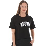 Resim The North Face W S-S Cropped Easy Tee Kadın T-Shirt Siyah 