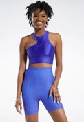 Resim RBK Cardi B Crop Mor Kadın Atlet Reebok