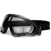 Resim Motosiklet Gözlük Cross Model Lastikli Motor Gözlüğü 