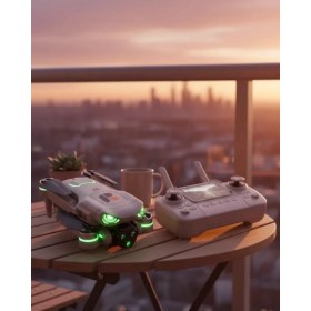 Resim Katlanabilir Drone Hd Çekim Uzun Süreli Uçuş Deneyimi Midastech 