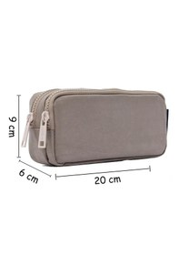 Resim Açık Vizon Su Geçirmez Krinkıl Kumaş Çift Bölmeli 